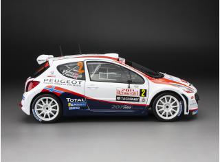 Peugeot 207 S2000 – #2 P.Solberg /C.Patterson – Rallye Automobile Monte-Carlo 2011 white/red/black SunStar Metallmodell 1:18